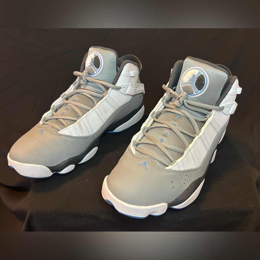 Jordan 6 Rings White and Particle Grey